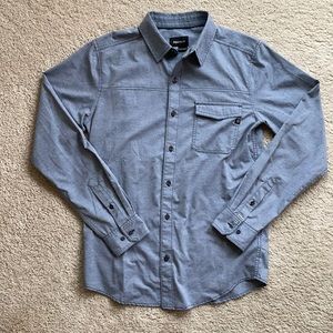 Men’s Blue Marmot Long Sleeved Shirt